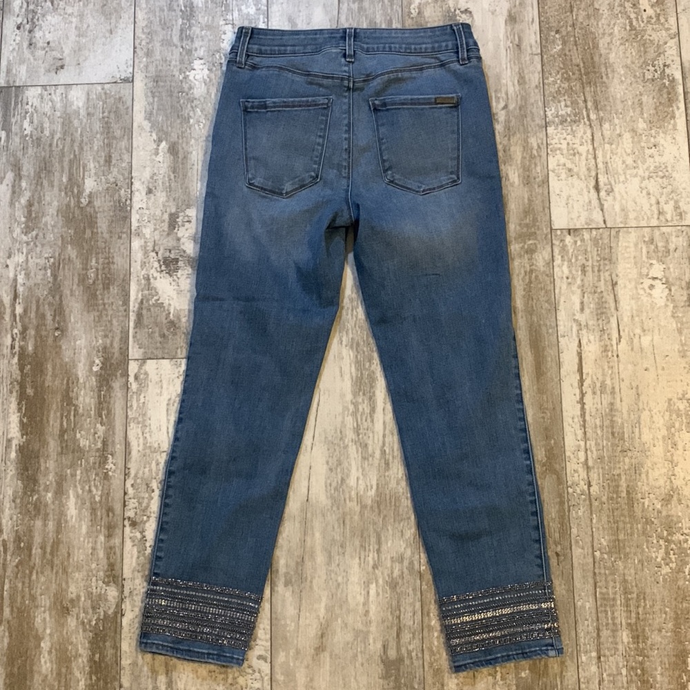 WHBM The Slim Crop mid rise jeans - Picture 4 of 13